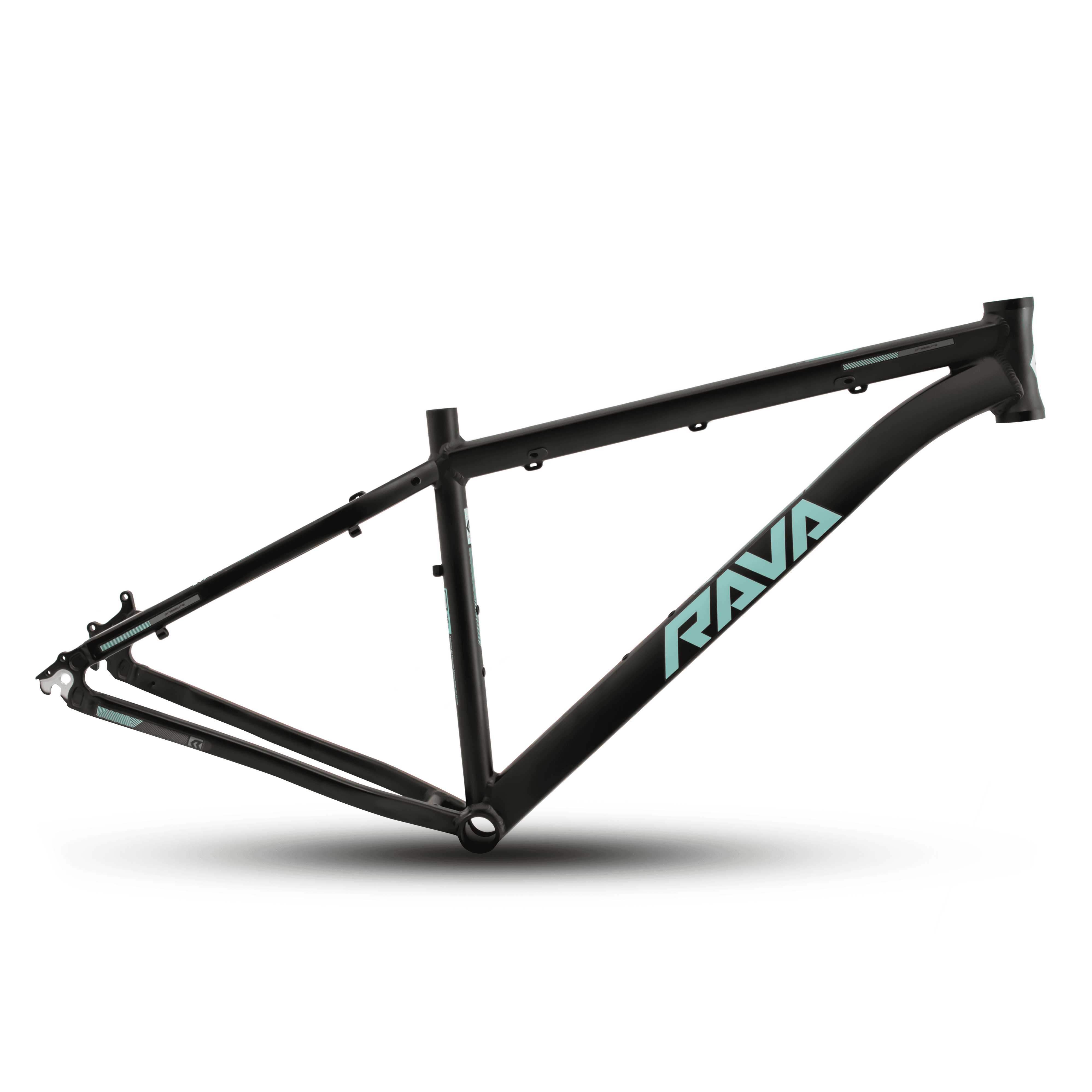 Quadro MTB Pressure | 29” | Cabeamento Interno - Preto/Azul, 15.5"